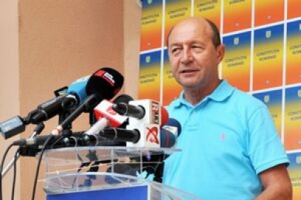Traian Băsescu: Din postura de suspendat nu pot demisiona